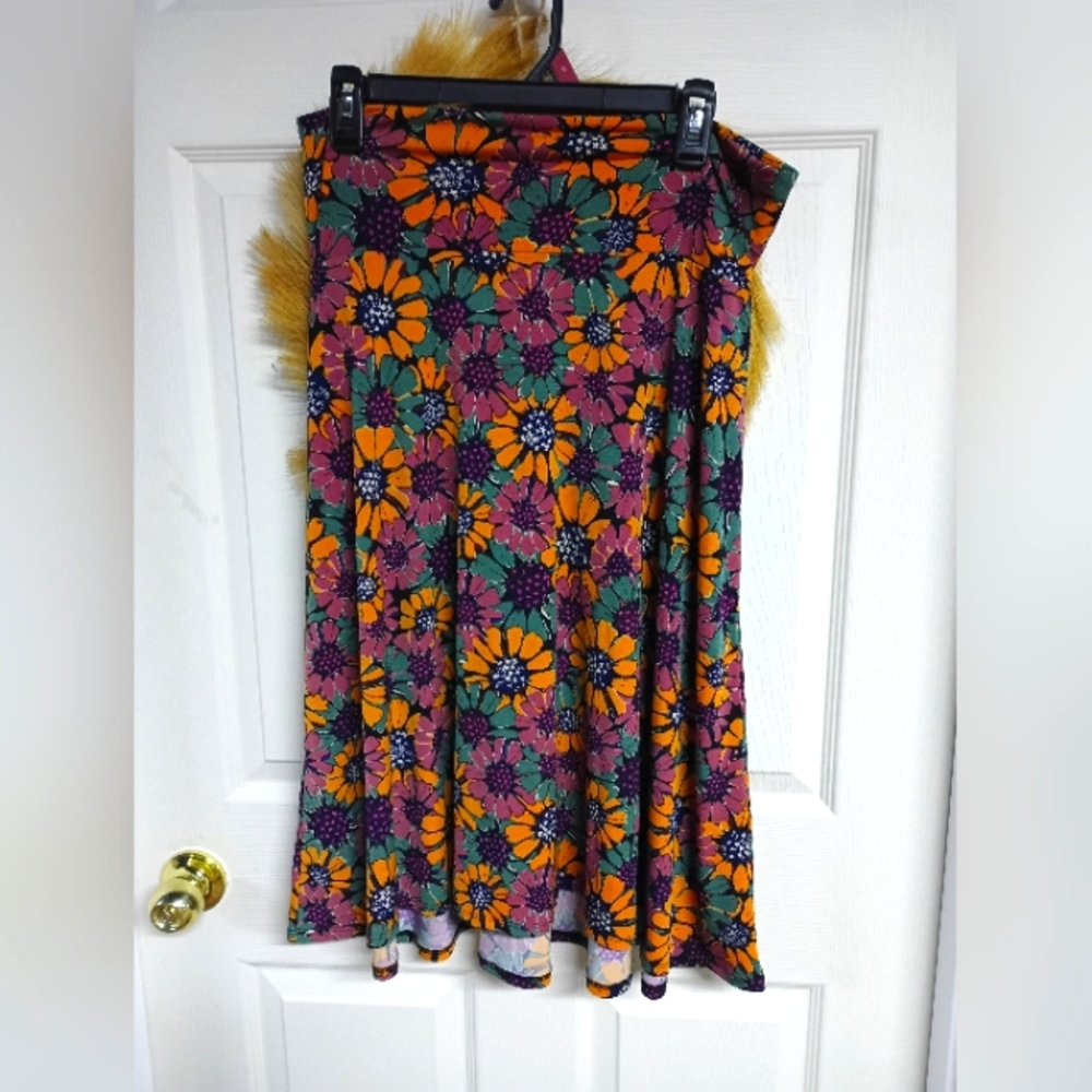 LulaRoe Floral Skirt